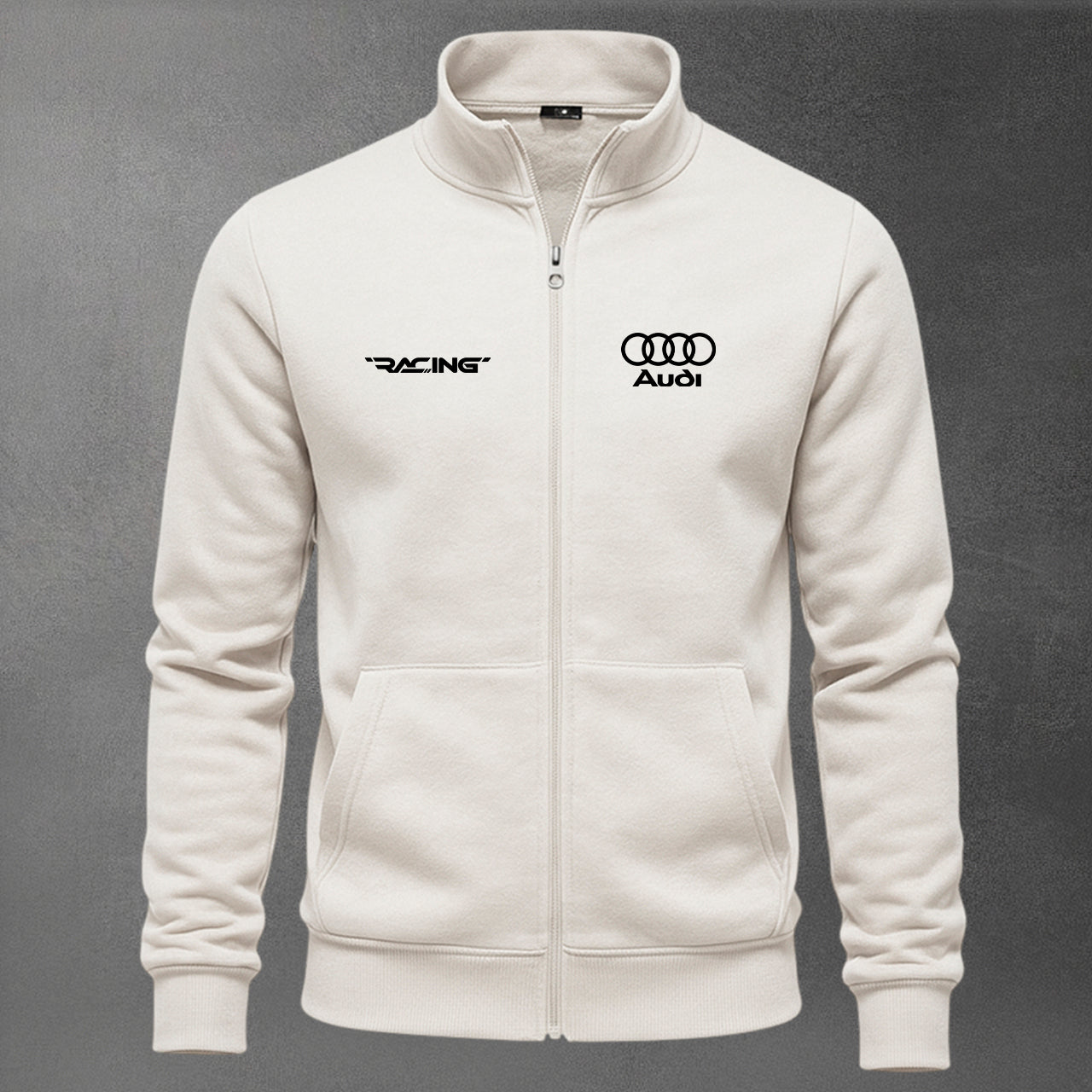 Buzo Cuello Alto Carro Audi Bordado
