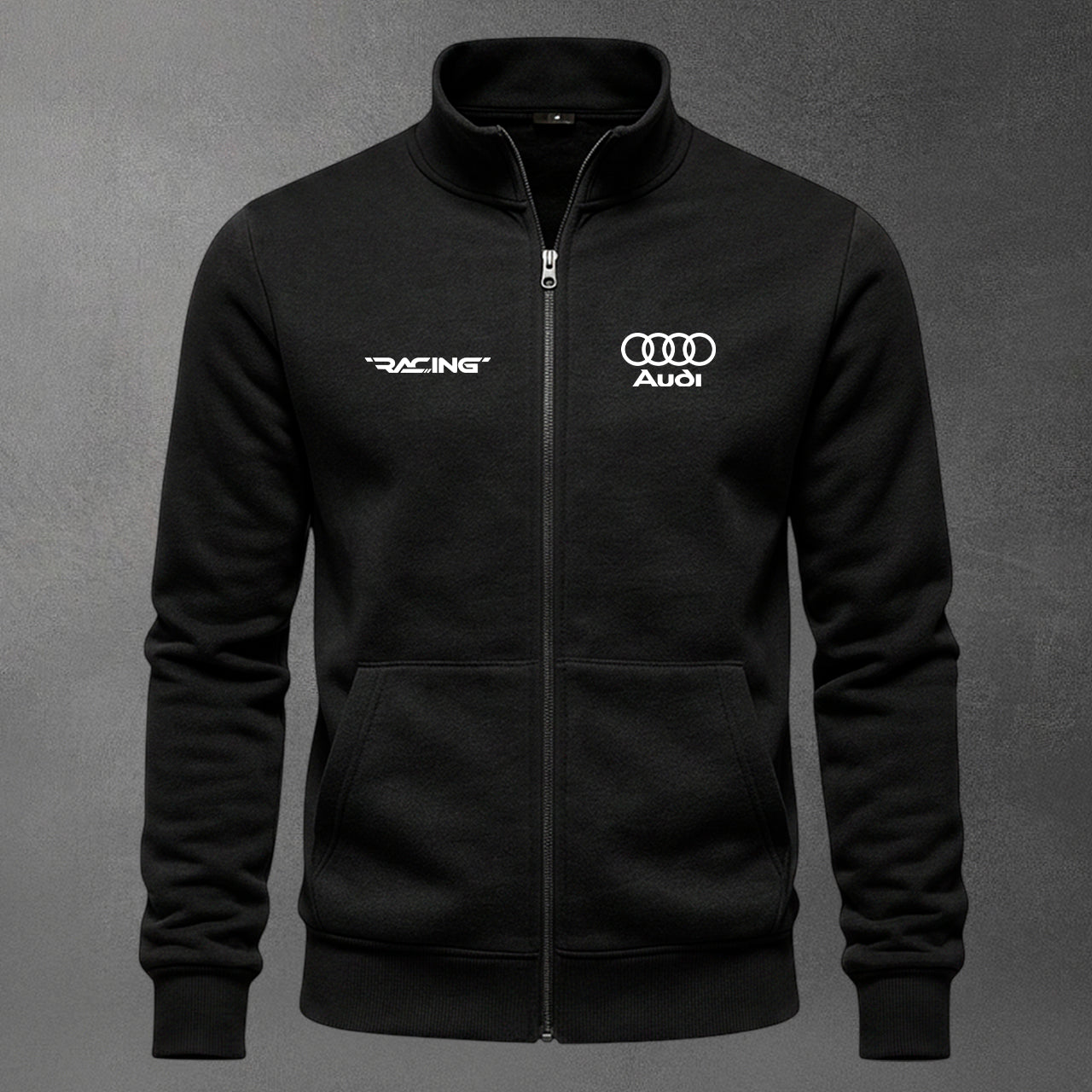 Buzo Cuello Alto Carro Audi Bordado
