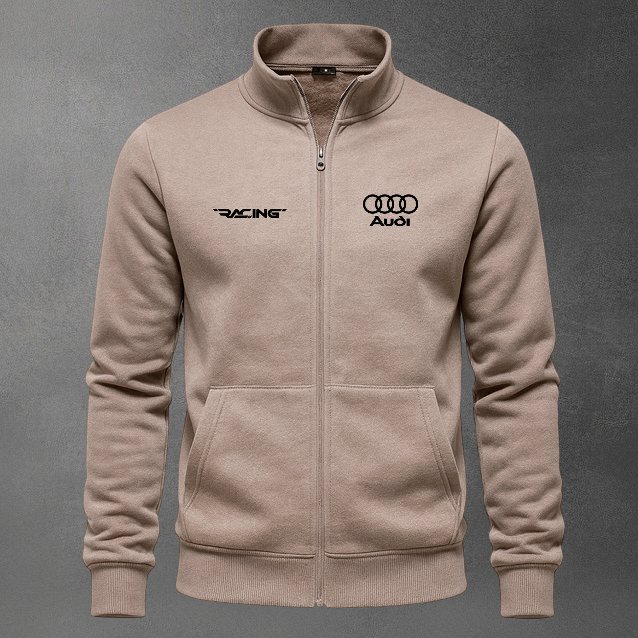 Buzo Cuello Alto Carro Audi Bordado