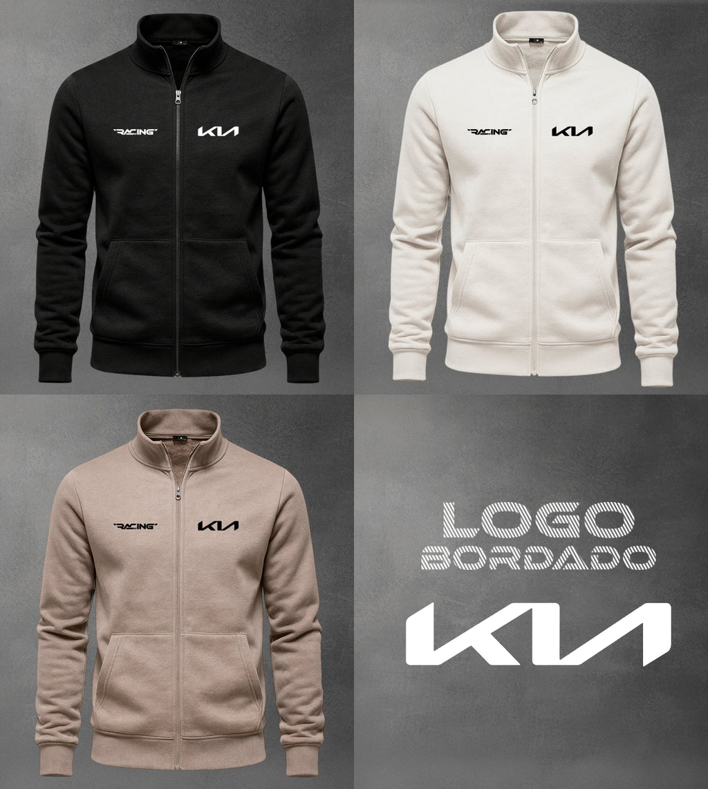 Buzo Cuello Alto Carro Kia Bordado