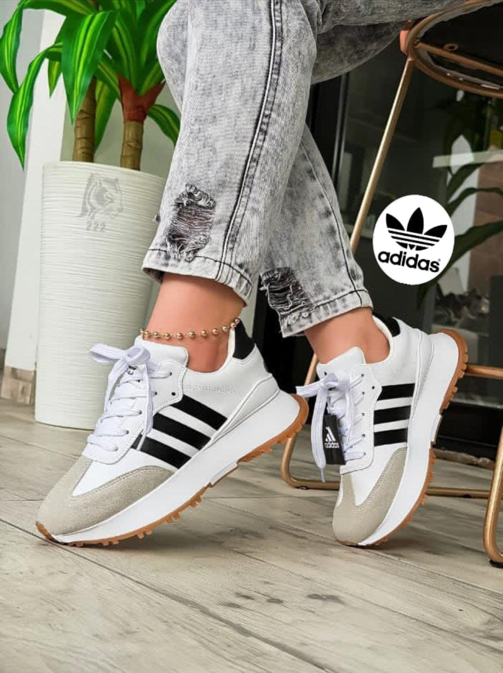 Calzado Adidas Trebol Dama Tenis