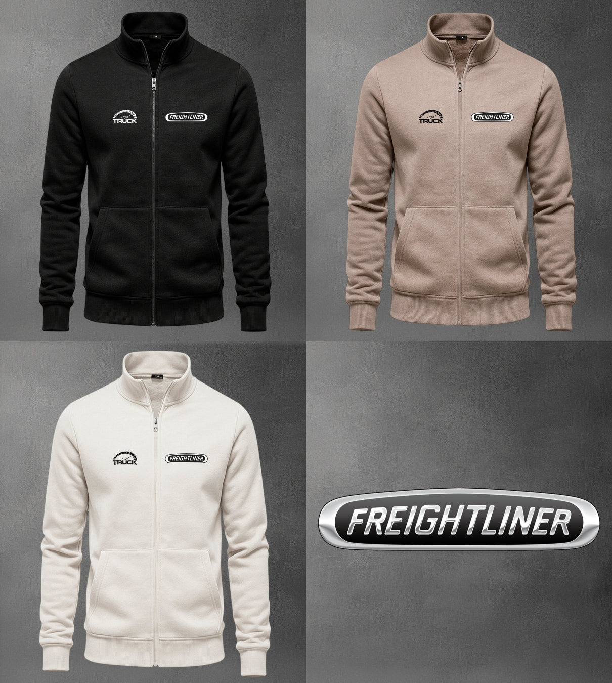Camión Freightliner Bordado Cuello Alto