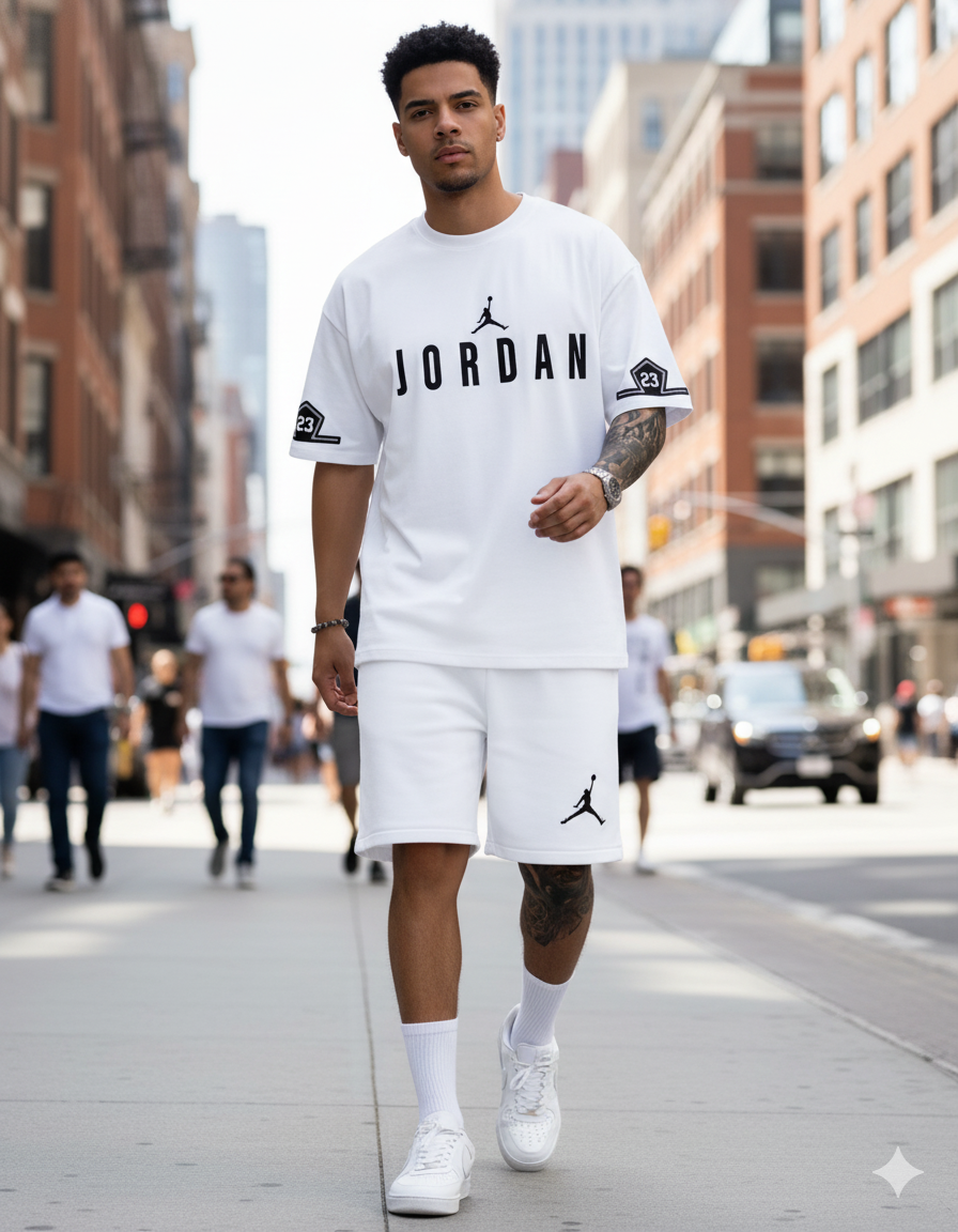 Camisa pantaloneta Oversizen jordan