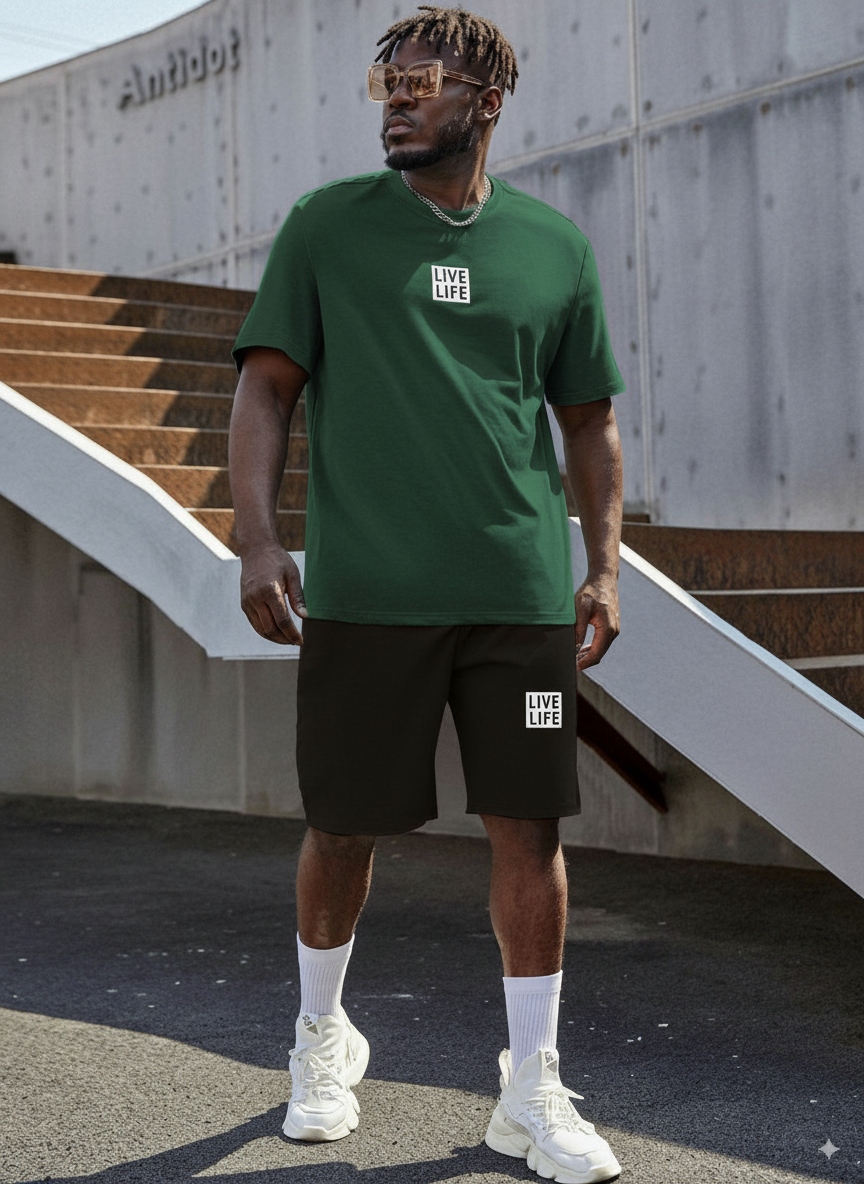 Camisas Pantalonetas Oversize LIVE LIFE