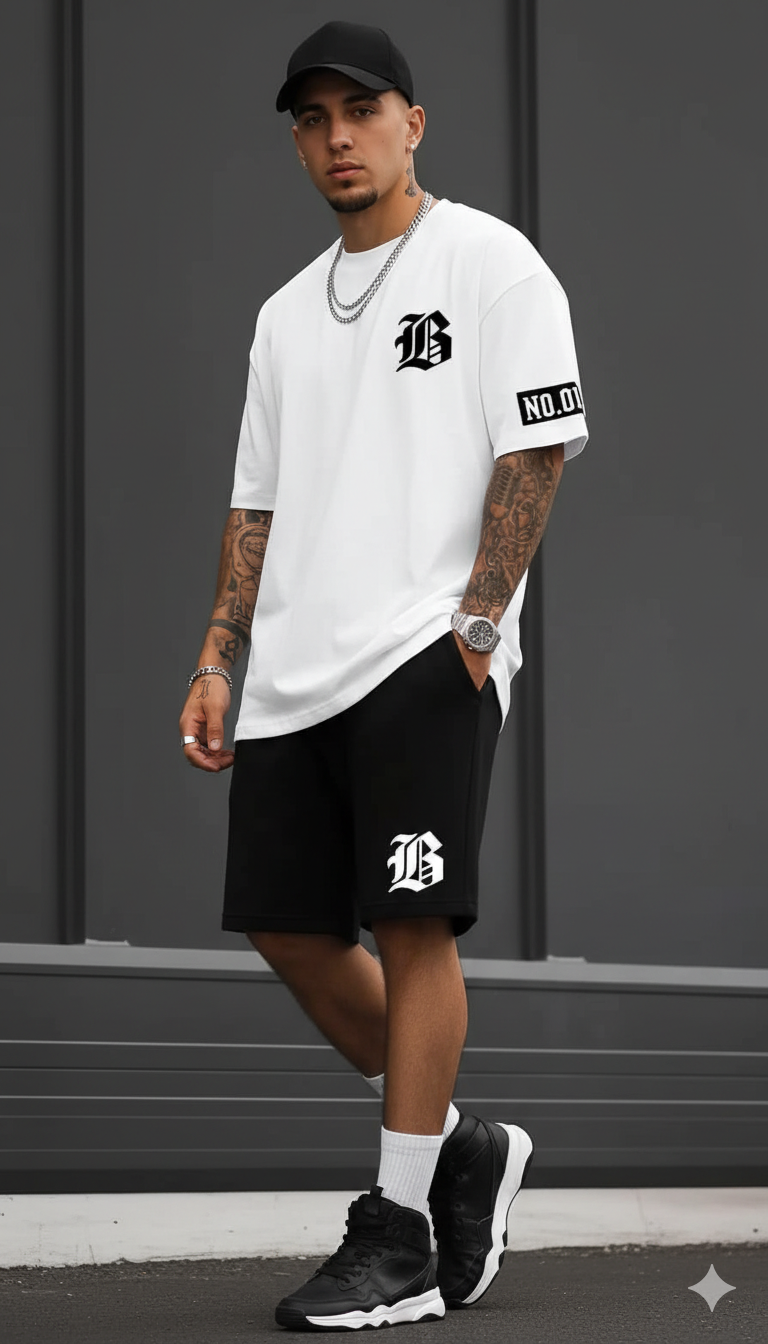 Camiseta Pantalonetas Oversize B