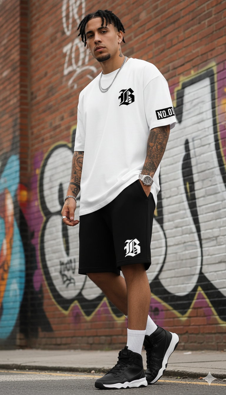 Camiseta Pantalonetas Oversize B