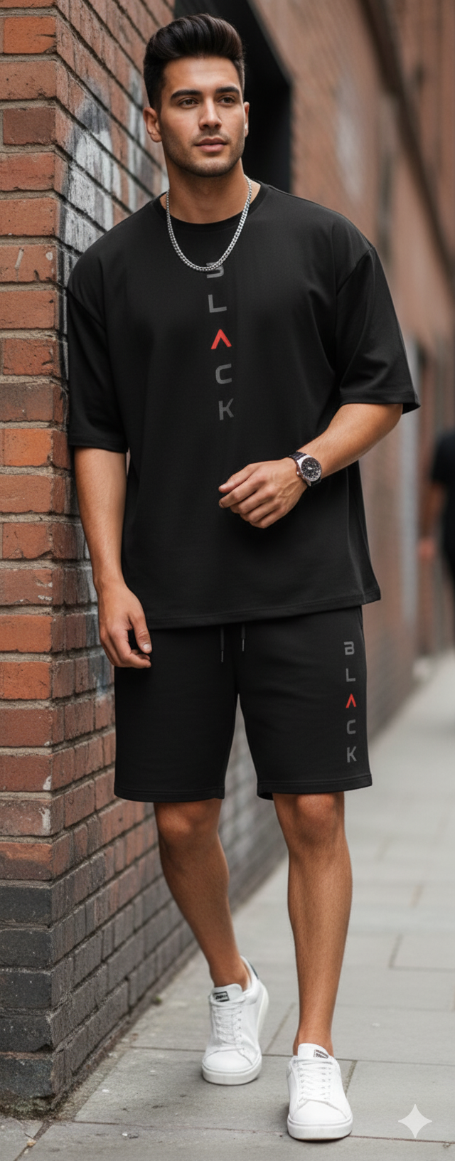 Camiseta Pantalonetas Oversize N01