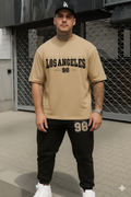 Camiseta Oversize Sudadera  los angeles 98