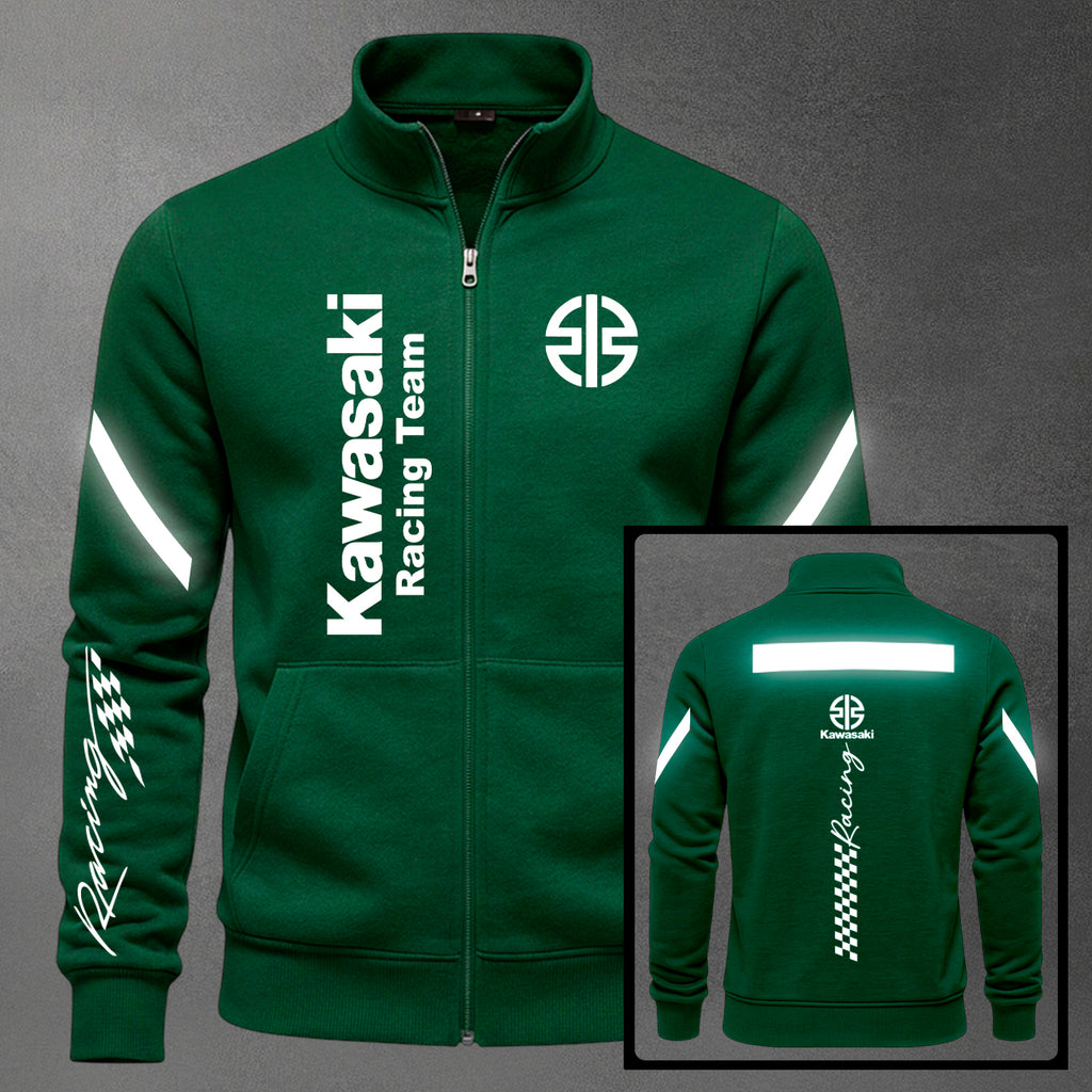 Kawasaki Reflectivo Estampado Cuello Alt
