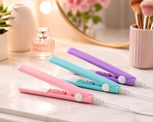 Plancha Mini Viajera Para Cabello Cerami